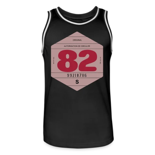 Voiture Rétro 1982 : L'Esprit Vintage Français - Maillot de basket Homme