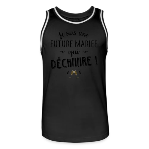 Future Mariée Qui Dépote - Maillot de basket Homme