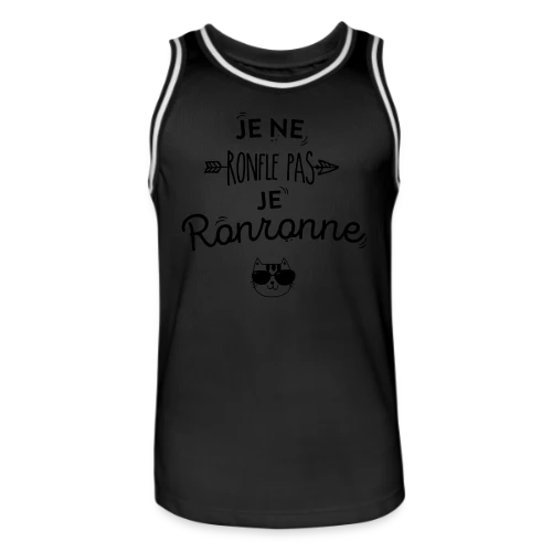 Je Ronronne - Maillot de basket Homme