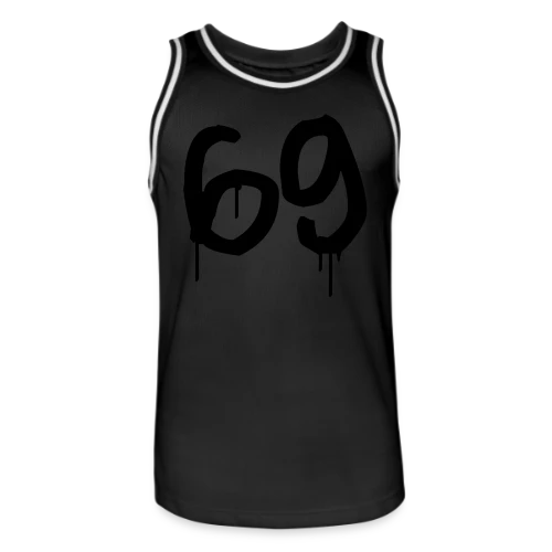 Numéro 69 Graffiti - Maillot de basket Homme