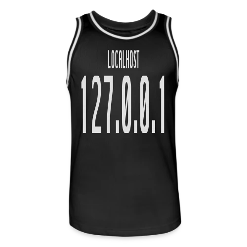 Localhost 127.0.0.1 - No Place Like Home pour Geek - Maillot de basket Homme