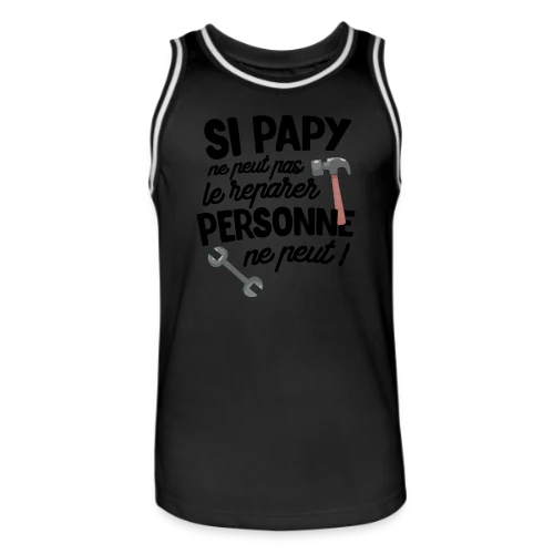 Super Papy Bricoleur - Maillot de basket Homme