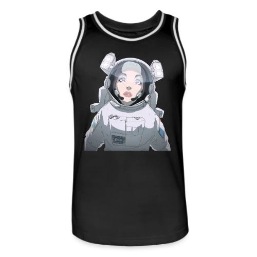 Astronaute Féminine Espace - Maillot de basket Homme