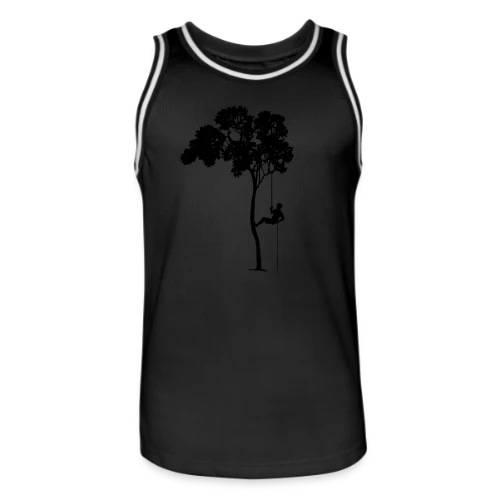 T-shirt Passion Grimpeur d'Arbre & Abseil - Maillot de basket Homme