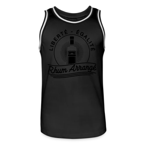 Liberté, Égalité, Rhum Arrangé : Le T-Shirt Fun - Maillot de basket Homme
