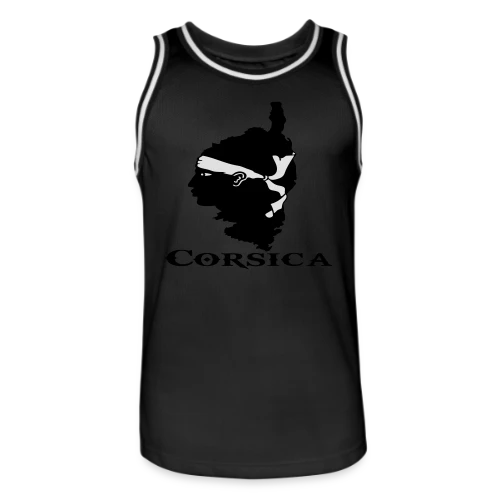 Carte Corse Tête de Maure - Maillot de basket Homme