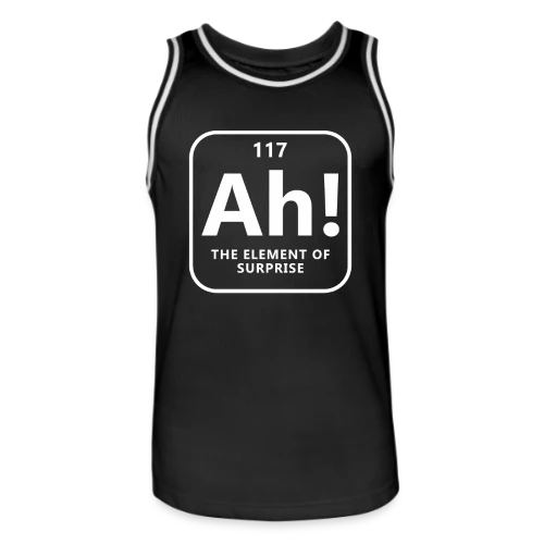 Je suis un Nerd - Atomes et Expériences Science - Maillot de basket Homme