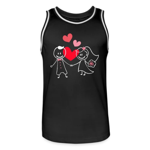 Célébration Mariage - Maillot de basket Homme