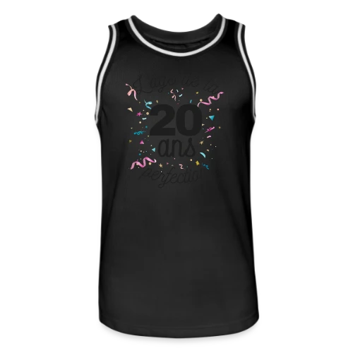 20 Ans : L'Âge de la Perfection - Maillot de basket Homme
