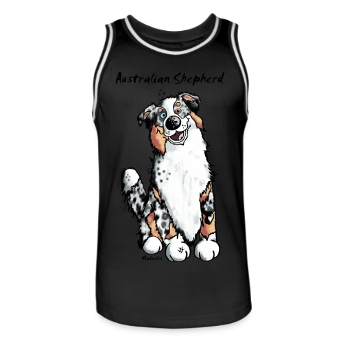 Berger Australien Amusant - Maillot de basket Homme