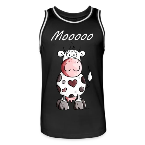 Mooo la Vache Rigolote - Maillot de basket Homme