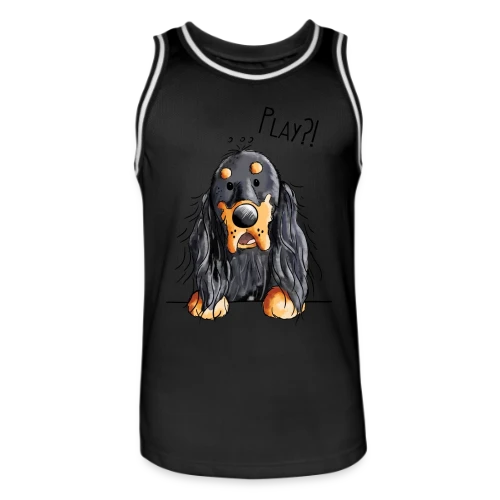Gordon Setter Rigolo Style BD - Maillot de basket Homme