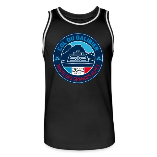 Col du Galibier - Le Sommet Mythique - Maillot de basket Homme