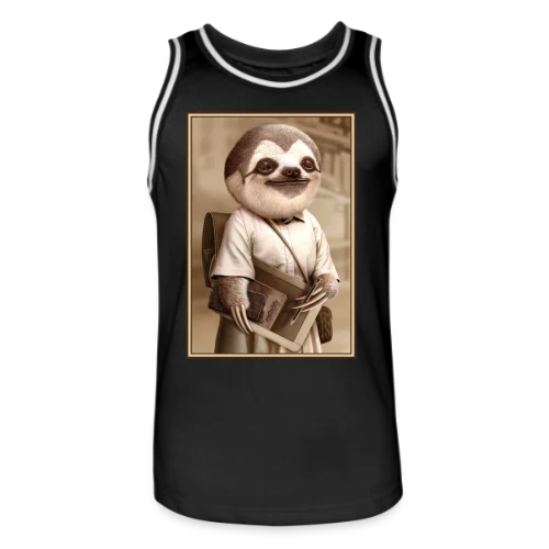 Le Paresseux Écolier - Maillot de basket Homme