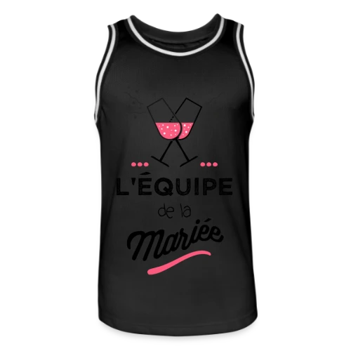 T-shirt "Équipe de la Mariée" | EVJF - Maillot de basket Homme