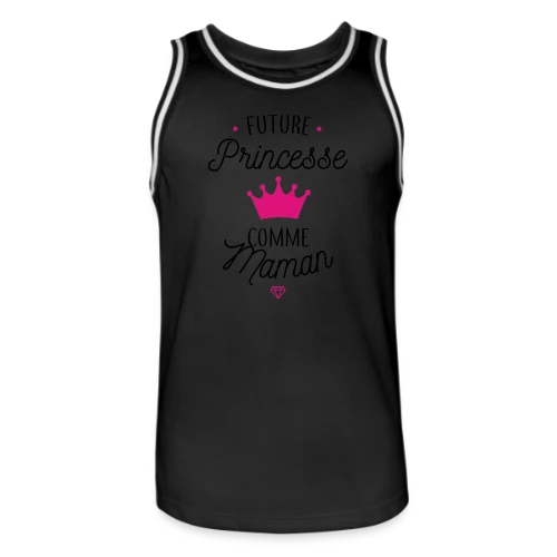 Future Princesse comme Maman - Maillot de basket Homme