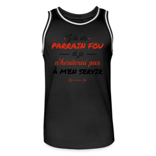 Mon Parrain Dément - Maillot de basket Homme