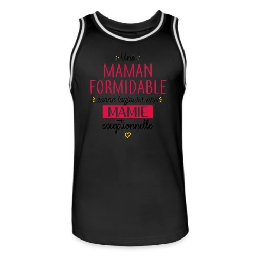 T-shirt Mamie Exceptionnelle - Maillot de basket Homme