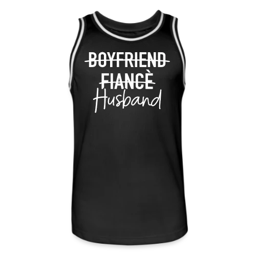 Ami, Fiancé, Époux : Mariage - Maillot de basket Homme