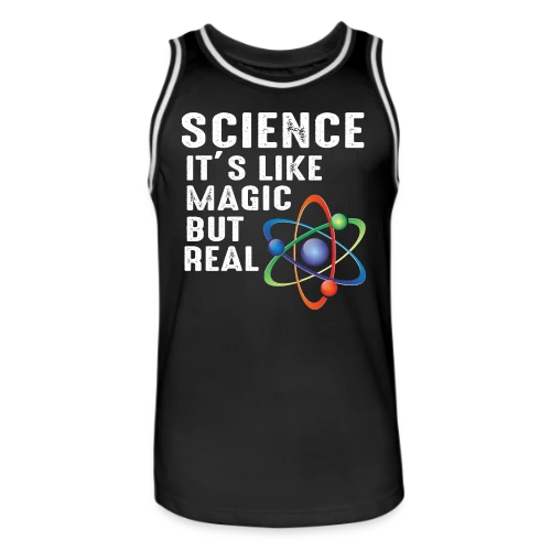 Science : La Vraie Magie - Maillot de basket Homme