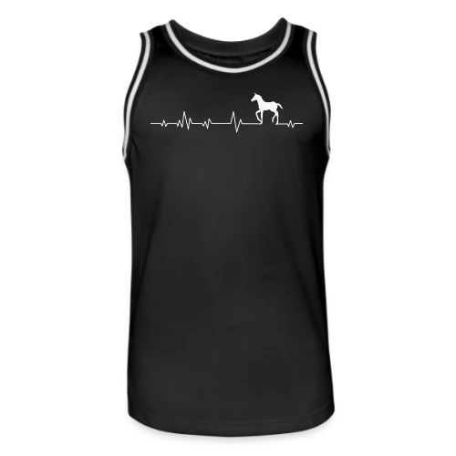 Cheval Élégant Discret - Maillot de basket Homme