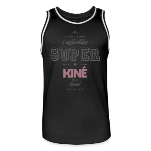 T-shirt Super Kiné : L'Authentique - Maillot de basket Homme