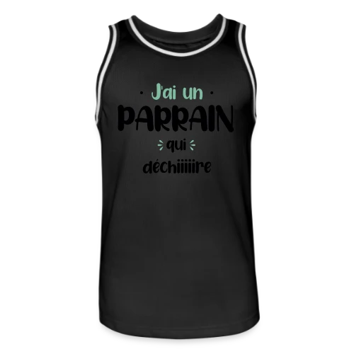 J'ai un parrain qui déchire - Maillot de basket Homme