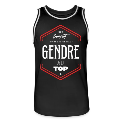 T-shirt Gendre Parfait et au Top - Maillot de basket Homme