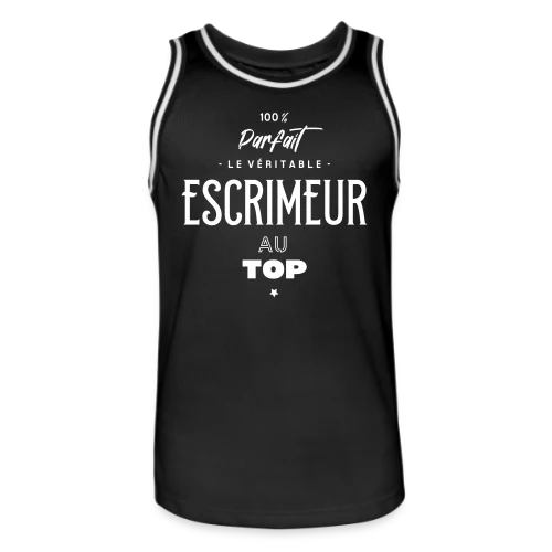 Escrimeur d'Élite - Maillot de basket Homme