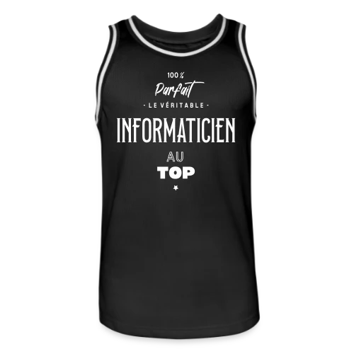 L'Informaticien au Top - Maillot de basket Homme