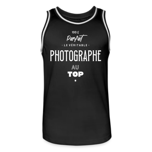 Le Photographe au Top : C'est Moi ! - Maillot de basket Homme