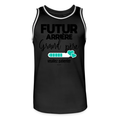 Futur Arrière-Grand-Père : Patience, Bébé Arrive ! - Maillot de basket Homme