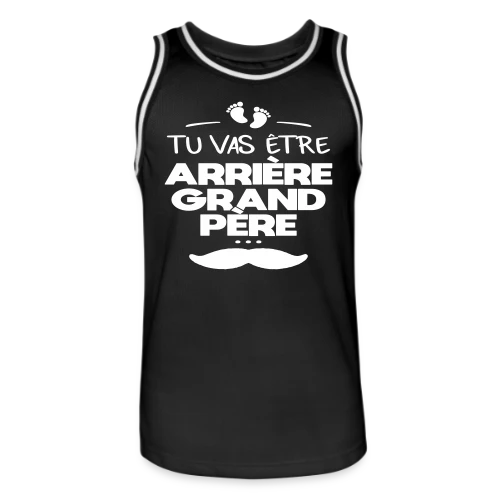Le Super Futur Arrière-Grand-Père - Maillot de basket Homme