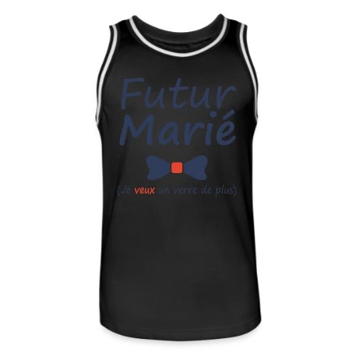 Futur Marié Verre de Plus - Maillot de basket Homme