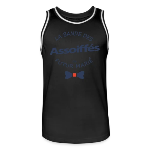 La Bande des Assoiffés du Marié - Maillot de basket Homme