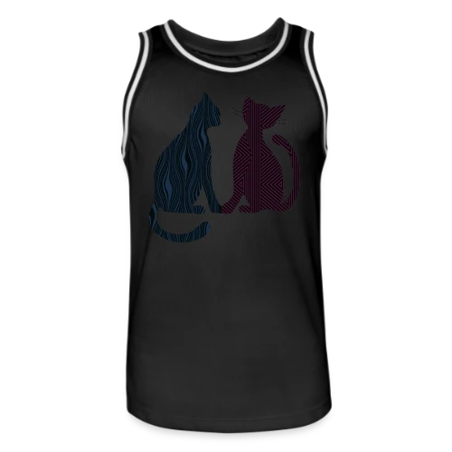 Amour Félin - Maillot de basket Homme