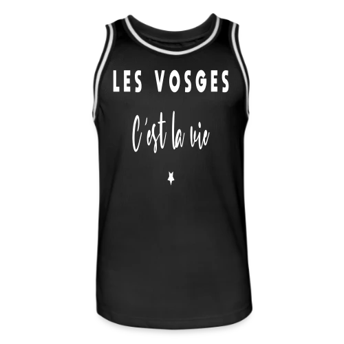 Les Vosges, C'est la Vie ! - Maillot de basket Homme
