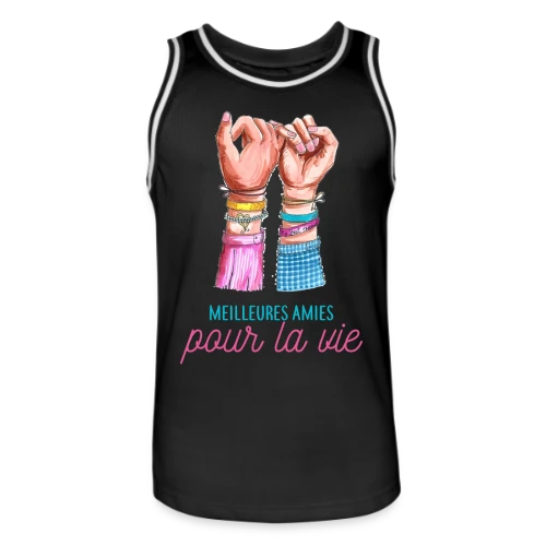 Meilleures Amies pour la Vie - Maillot de basket Homme