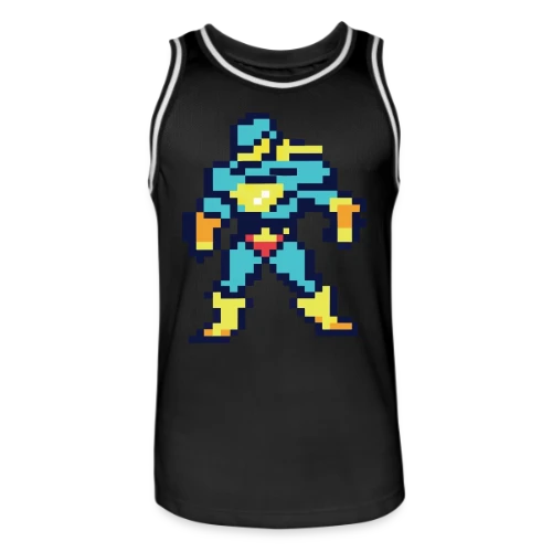 Super-Héros Rétro Sammy - Maillot de basket Homme