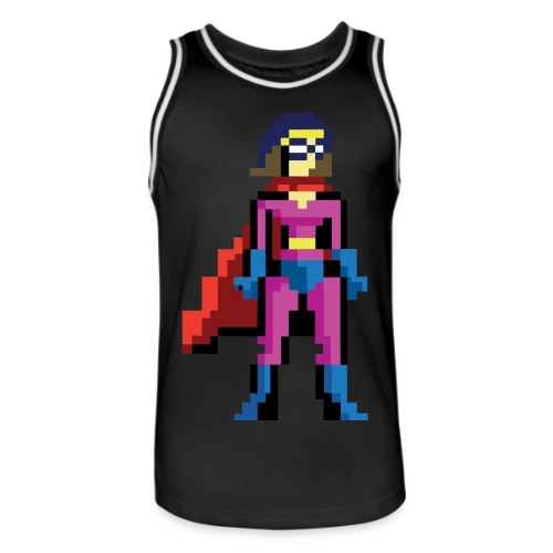 Super-Héroïne Pixel Anna - Maillot de basket Homme