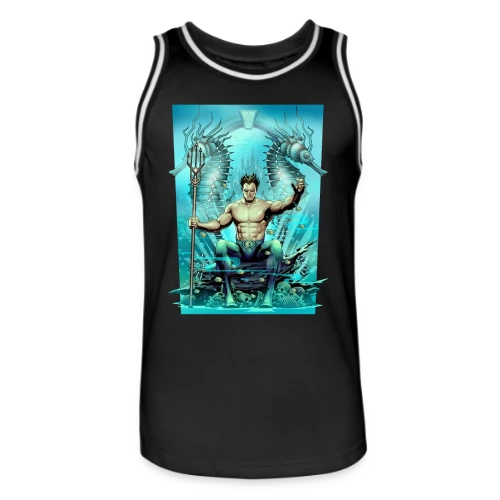 Vague Aquatique - Maillot de basket Homme