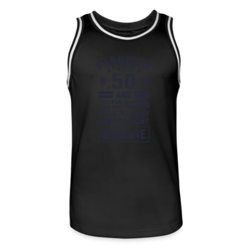 50 Ans Pièces d'Origine - Maillot de basket Homme