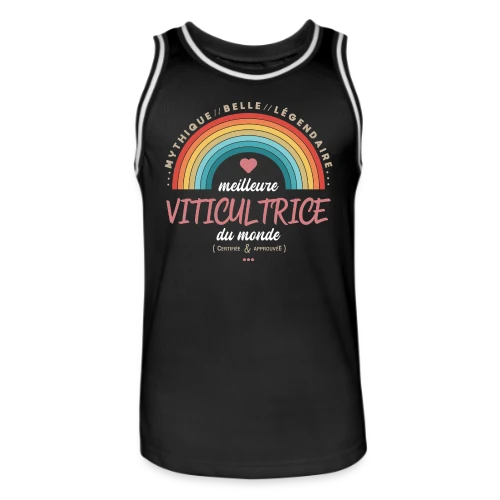 Meilleure Viticultrice du Monde - Maillot de basket Homme
