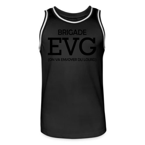 Brigade EVG On Va Envoyer Du Lourd - Maillot de basket Homme