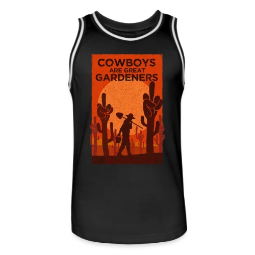 Jardinier du Far West - Maillot de basket Homme