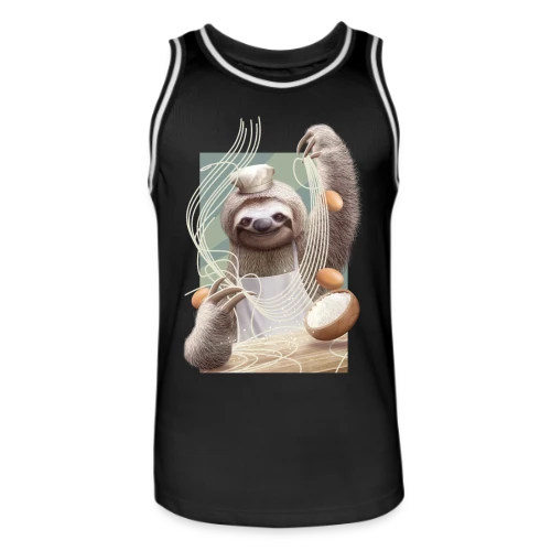 Paresseux Maître des Nouilles - Maillot de basket Homme