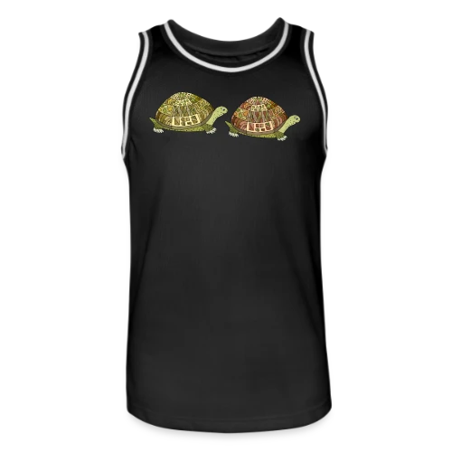 Tortue Élégante - Maillot de basket Homme