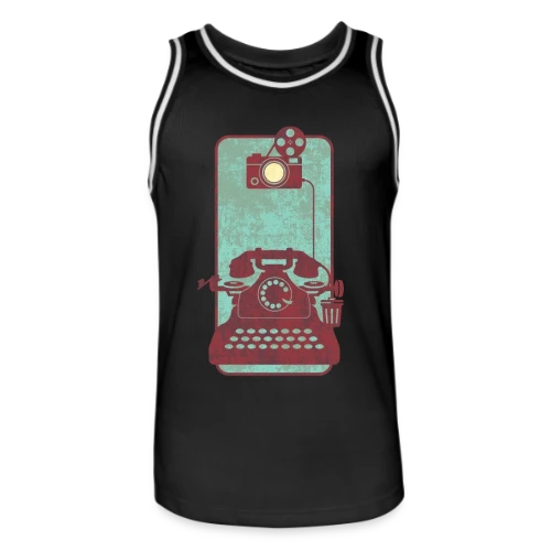 L'Évolution du Smartphone - Maillot de basket Homme