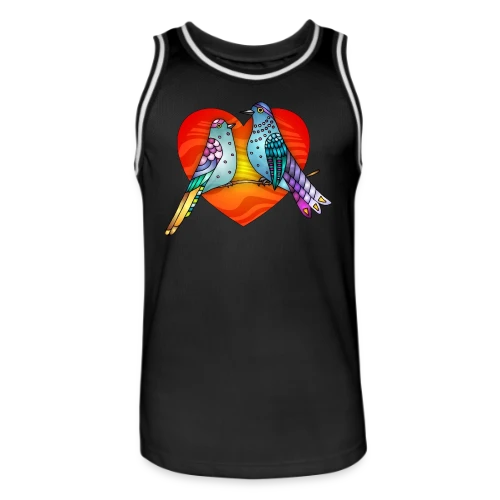 Envol Poétique des Oiseaux - Maillot de basket Homme