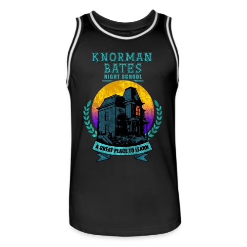 Knorman Bates : Cours du Soir - Maillot de basket Homme